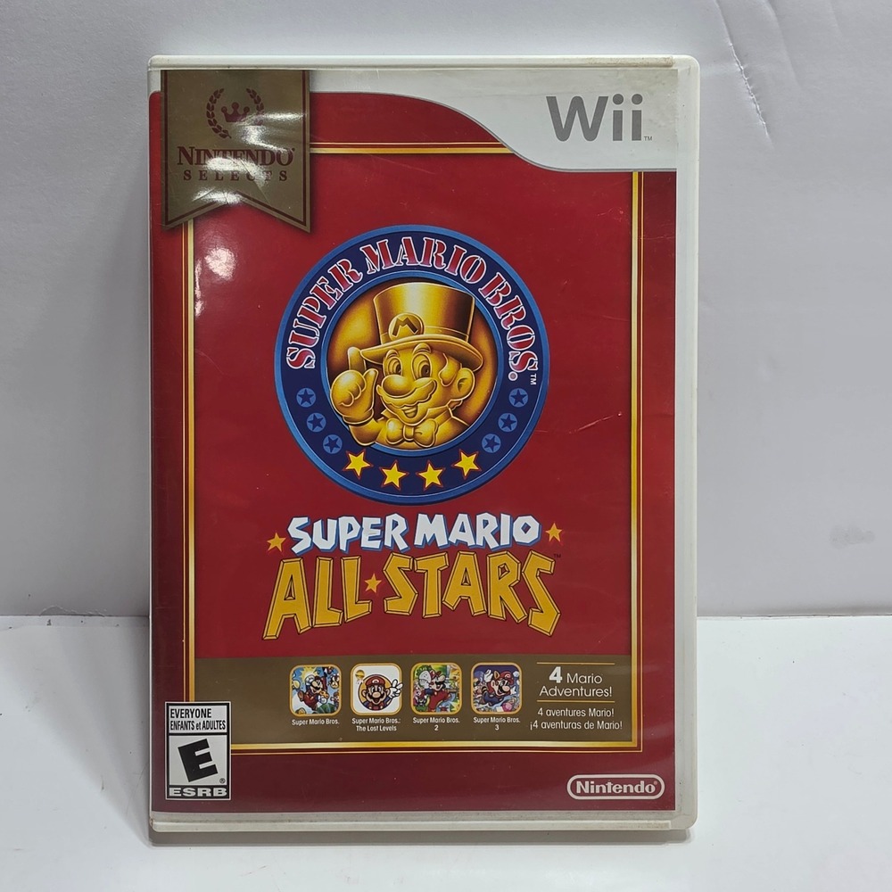 Nintendo Selects Super Mario All-Stars Wii 25th Anniversary Edition RVL-P-SVME